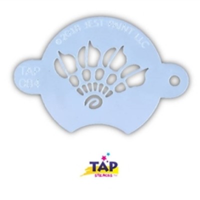 TAP Stencil 084 Henna Fan TAP Stencil 084 Henna Fan